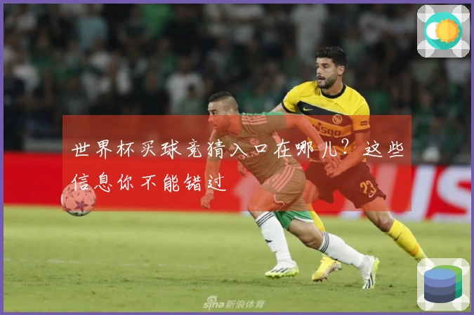 世界杯买球竞猜入口在哪儿？这些信息你不能错过